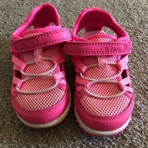 Carter's pink active sandals in size 9
